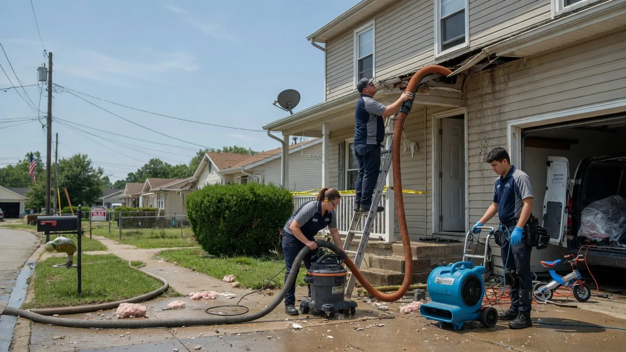 Water Damage Restoration in Evans, WV near me